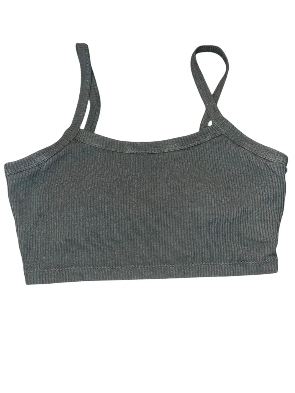 Alo Ribbed Cropped Bralette Tank for Women